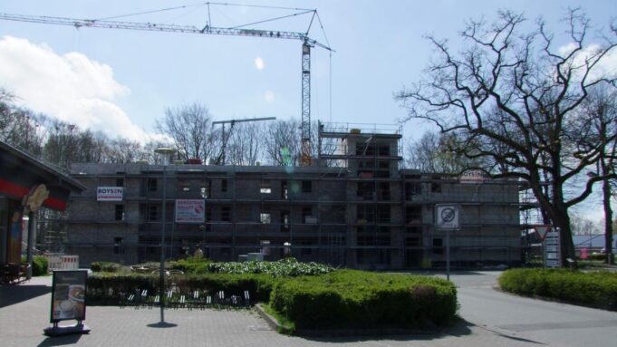 31 Wohnungen Ersetzen den Abgebren Anglerhof in Satorup

