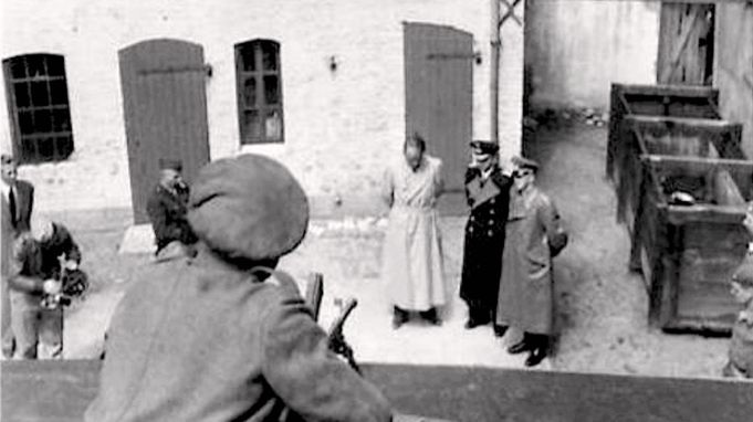Alliiete Inhaftiern NS-Zumrung in Frensburg

