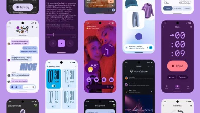 Android 16 MIT Neuem Design Vorignigntellt

