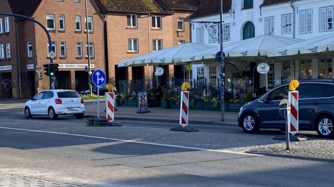 Ausgleichtflächesoll Stau Aschiffbrückesientschärfen

