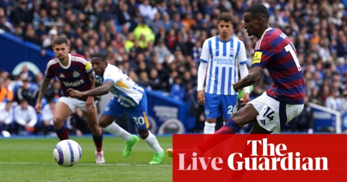 Brighton 1-1 Newcastle, Brentford 4-3 Manchester United usw.: Premier League-Live-Antwort | Fußball

