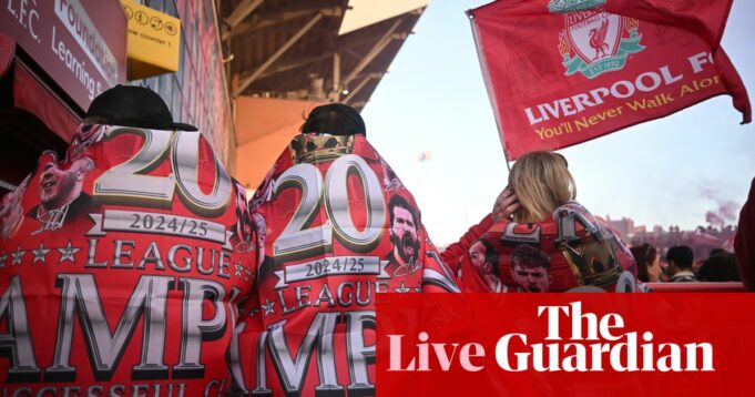 Champions Liverpool geht nach Chelsea, West Ham gegen Spurs und WSL Manchester Derby - Live Football

