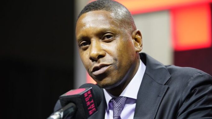 Der Präsident von Toronto Raptors, Masai Ujiri

