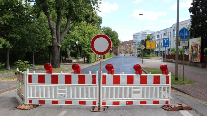 Diestrazensind im Kreis Nordhausen Derzeit Dicht und Blockierert

