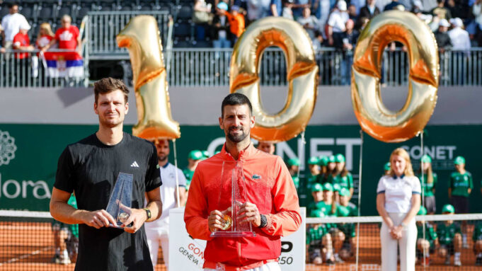 Djokovic Schleibtgeschichte: SEIN100. ATP-Titel IM Video | Tennis - Highlights | Video

