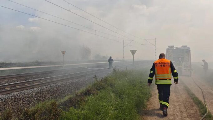 Fulda: Mehrere Brändea Bahnstecke Bremsenzüge in Osthessen aus | Hessenschau.de

