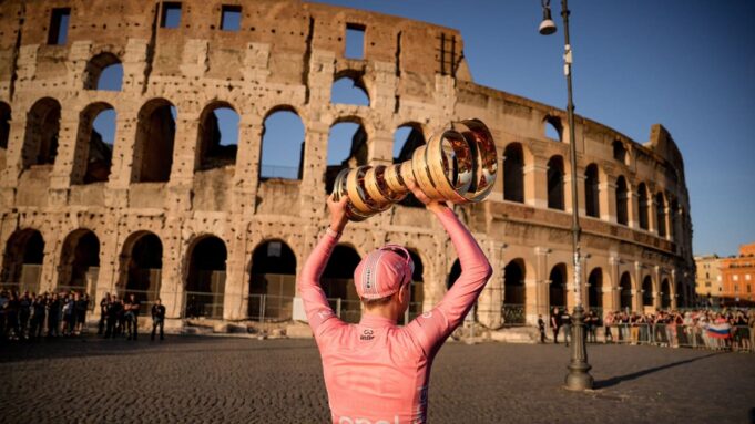 Giro d'Italia 2025- Alle Etappen in Der sichsichten

