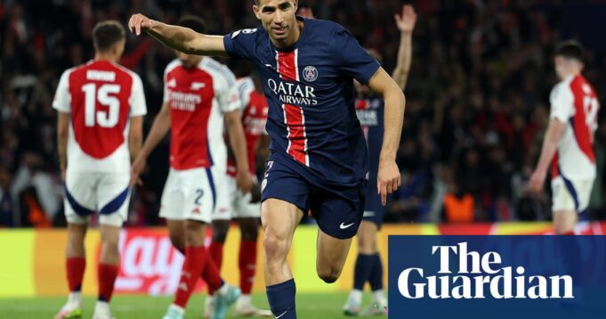 Hakimi Seals PSGs Champions League -Finale, BOLD Arsenal Fall | Champions League

