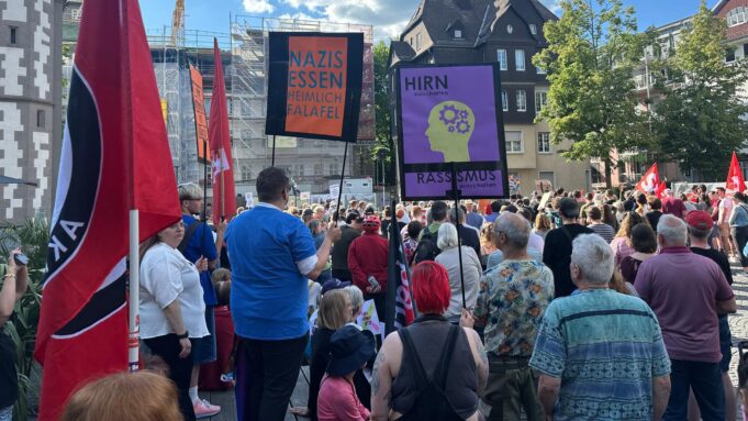 Hunderte Exprivieren in Hessenfür Afd-Verbot | Hessenschau.de

