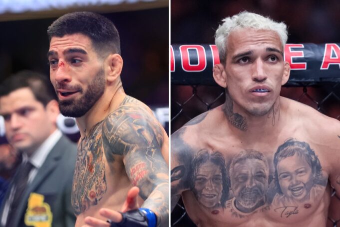 Ilia Topuria gegen Charles Oliveira, die als neuer UFC -Leichtgewichts -Champion als Islam Makhachev gebucht wurde, evakuiert

