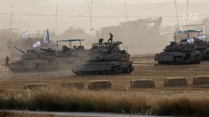 Israel Lanciert Grossoff im Gazastreichen

