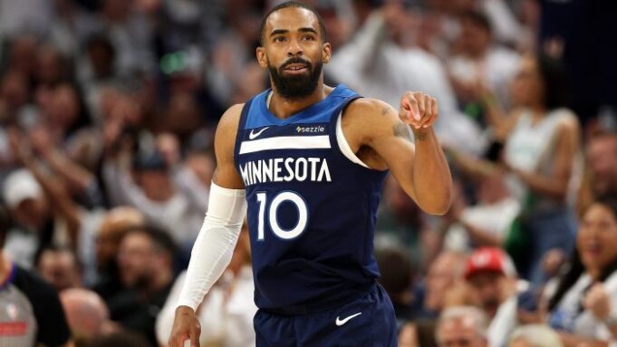 Minnesota Timberwolves Guard Mike Conley 