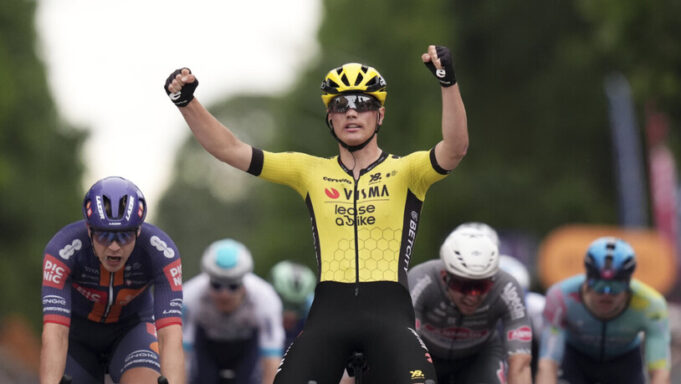 Olav Kooij Sprint-sieger von Viadana

