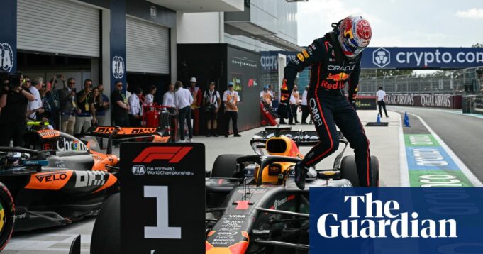 Papa Cool: Verstappen bringt den zweiten Norris -Formel eins nach Miami Grand Prix

