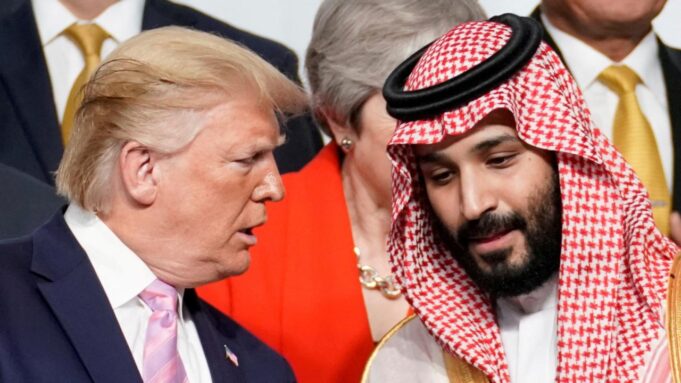 Reise in Die Golfregion: Trump in Erreiche Will in Saudi -Arabien


