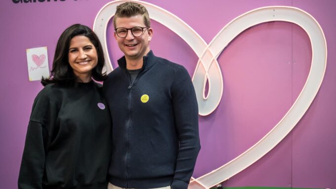 SVP-Nationalrat Mike Egger und Lisa Vincenz Haven Behratet

