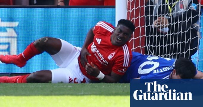 Taiwan Awoniyi von Nottingham Forest fiel nach der Operation in ein induzierendes Koma | Nottingham Forest

