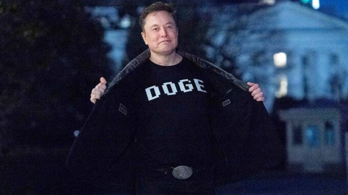 Tech-Milliardärskbeendettättetigeitfürus-RegierungsabeLung Doge

