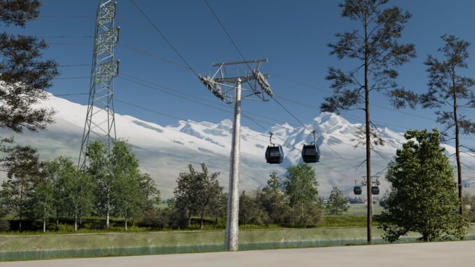 Télécabine Conthey - Nendaz: Les Autorité Saplenchent La Zweiter

