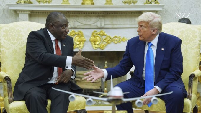 Trump Belehrtramaphosarüber «Genozid» in Sudavrika

