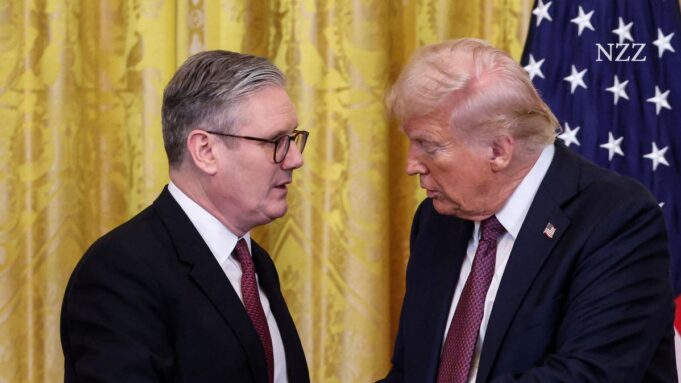 Trump Vermeldet Handelsabkomen mit Grossbritannien

