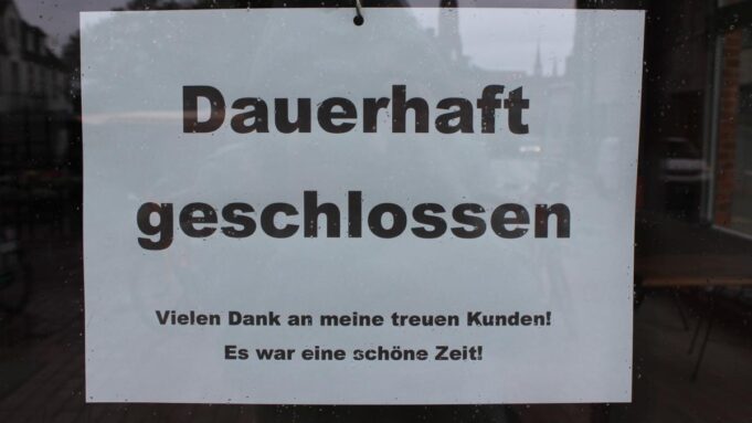 Vielegeschäftsschlißungen - Chancenfürlokalehänder

