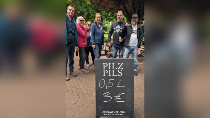 Vom Eisenacher, der Reichlich Pilsfürden Pilz Verkauft

