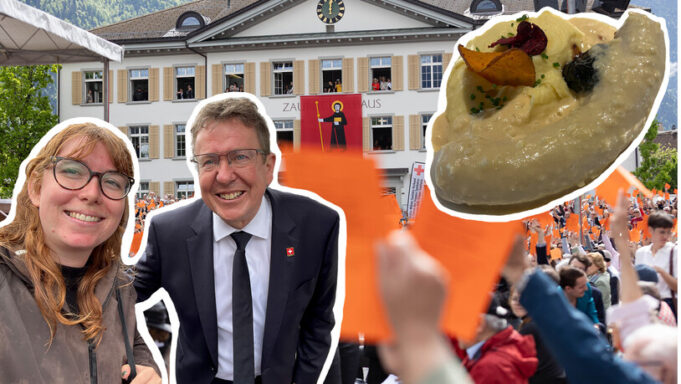 Von ROstibis Kalberwurst: Daher Erlebte Insertion Redaktorin Ihre Escte Glarner LandsgemeNde

