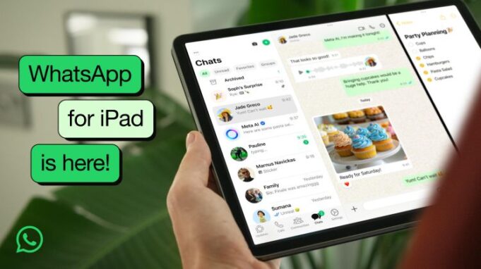 WhatsAppfürsipad ist da; Neue Funktionenfür Status -Update

