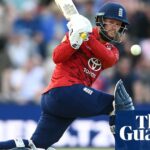 Als England die T20 -Serie Cricket zusammenfasste