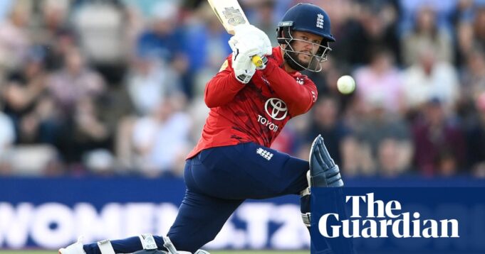 Als England die T20 -Serie Cricket zusammenfasste

