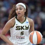 Angel Reese trifft das Triple-Double des ersten Berufs, wenn der Himmel die Sonne schlägt