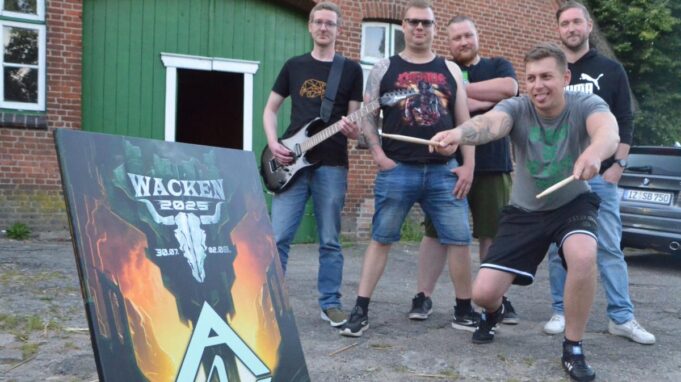 Band V4A AUS Puls Tritt in Wacken auf

