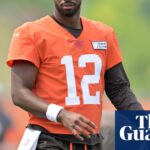 Brown Rookie QB Shedur Sanders wurde zitiert, nachdem er in den Vororten von Cleveland in 100 Meilen pro Stunde gefahren war. Cleveland Brown