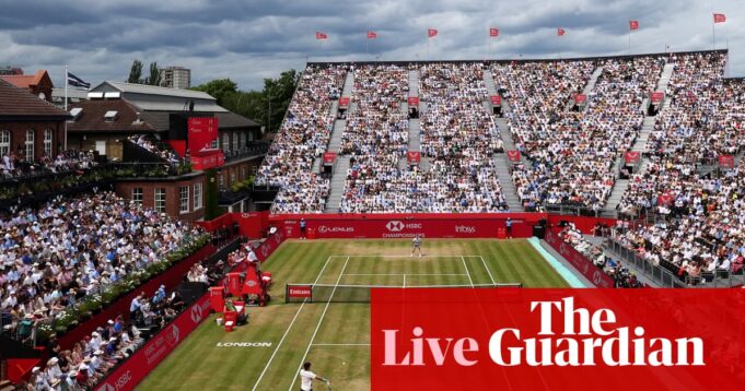 Carlos Alcaraz gegen Jiri Lehecka: Queen's Club Männer Singles Tennis Finale - Live | Tennis

