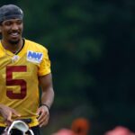 Commander Jayden Daniels ist die höchste Kappe für QB im zweiten Jahr