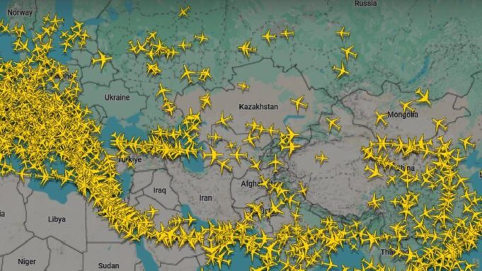 Dans Le Ciel du Moyen-Erient, La Cacophonie du Transportaériense

