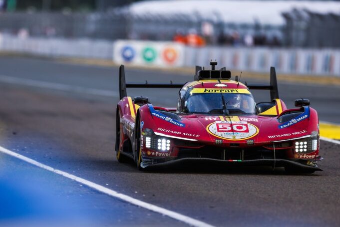Der Grund für den Ferrari -Wettbewerb ist der Grund, warum das Auto #50 von Le Mans 24 Stunden disqualifiziert wurde


