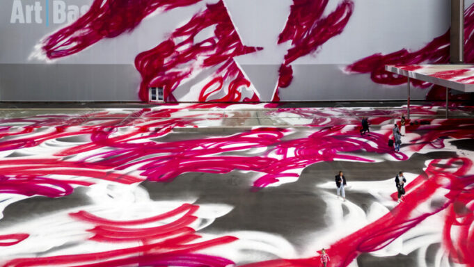 Die Kunstmesse Art Basel wird im Hochpreis -Abschnitt

