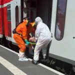 Ebola -Patienten im regionalen Zug - Ernstfall von Kirchhain Geübt | Hessenschau.de