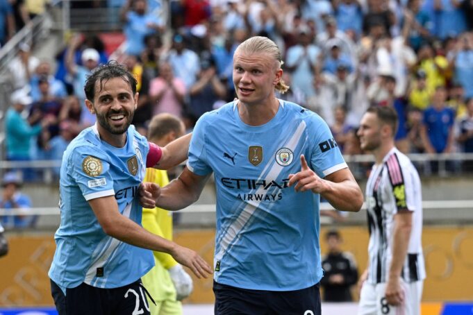 Erling Haaland erreicht sein 300. Karriereziel, als Manchester City bei Juventus spricht

