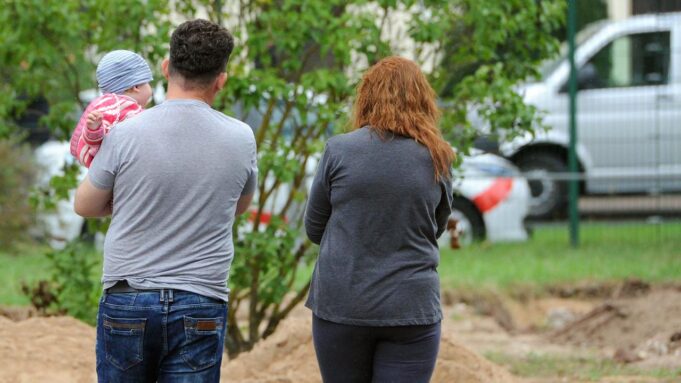 Es ist eine Schwarz-rot Beim Familiennachzug-Pflanze

