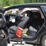 Frontalcrash auf der a13: fünfverletzte bei scherem unlass nach dem crapeeig-tunnel