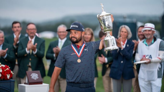 Golf | Zwei Zauber-Schlägezum Triumph: Spaunpennt US Open

