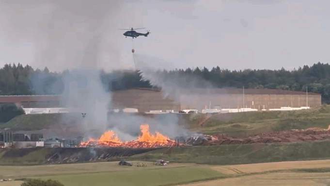 HOHER SCHADENBEISAGEWERKBRAND von Nordhessen | Hessenschau.de


