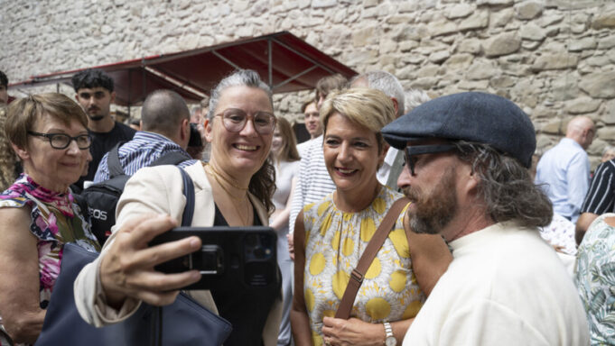 Landesregierung Besucht den Heimatkanton von Karin Keller-Sotter

