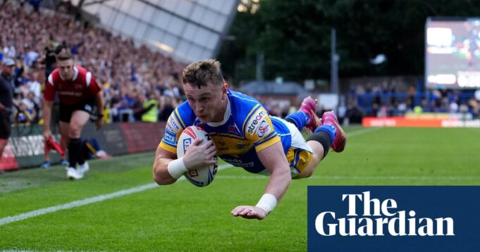 Leeds fegt Leigh, als Titelvertreter die Macht sammeln | Premier League

