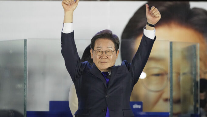 Linker Lee Jae Myung Wird Neuerpräsidentsüdkoreas

