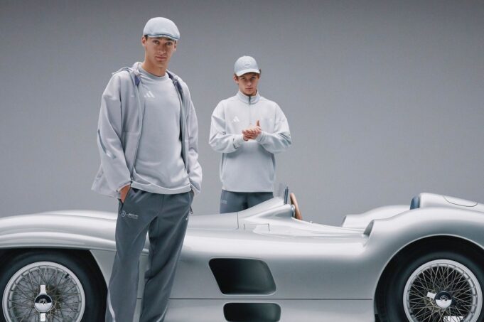 Mercedes und Adidas enthüllen die Legacy -Fan -Serie mit dem britischen GP als Stil

