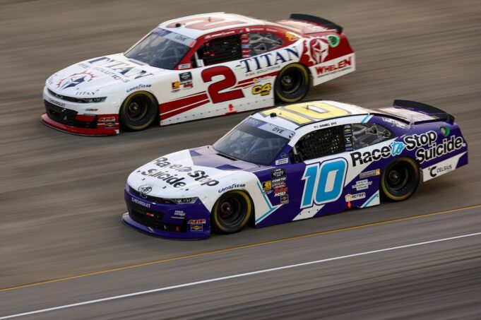 NASCAR XFINITY -Wettbewerb Nashvilles Daniel Dye disqualifiziert

